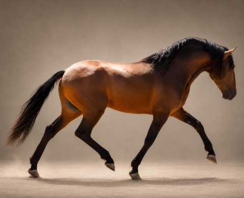Joven Semental Hispano-Lusitano con Calidad y Gran Futuro. Ref: 04083