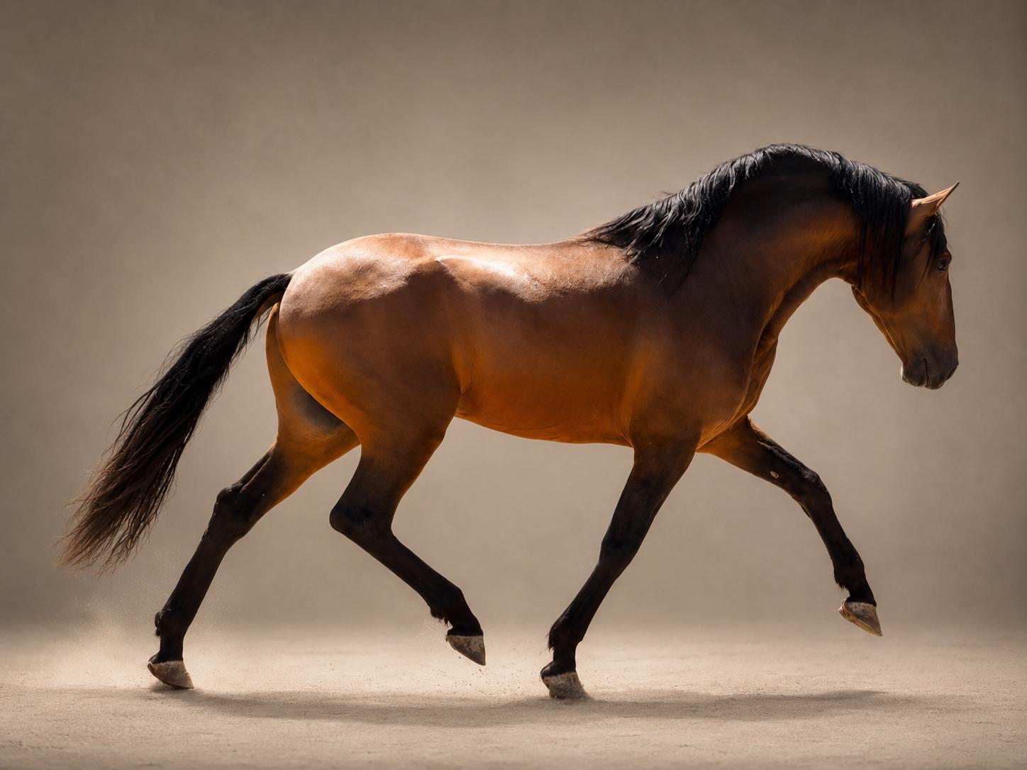 Joven Semental Hispano-Lusitano con Calidad y Gran Futuro. Ref: 04083